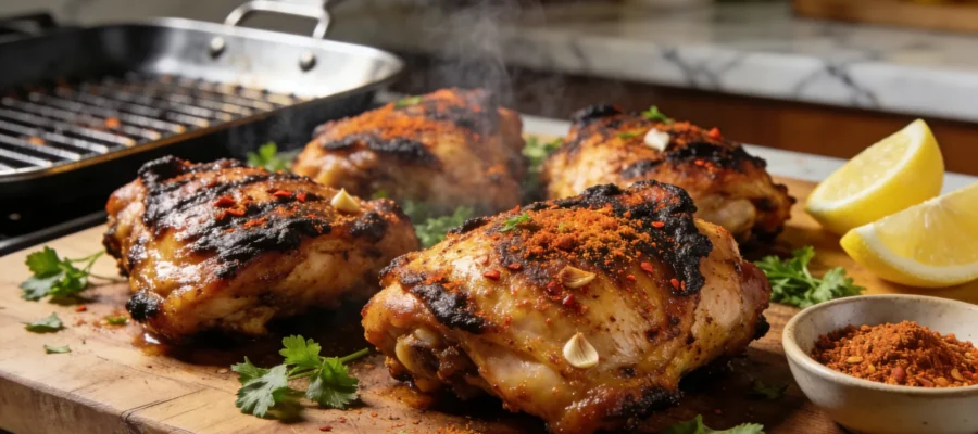 Cajun Grilled Chicken Thighs — Bold, Smoky, Easy
