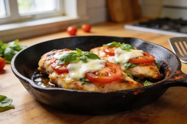 Caprese Chicken — Juicy Skillet Dinner in 25 Minutes