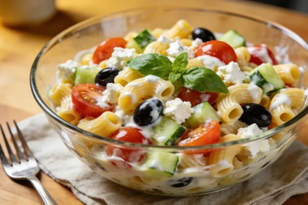 Easy Pasta Salad Recipe — Best Potluck Side Dish