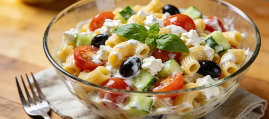 Easy Pasta Salad Recipe — Best Potluck Side Dish