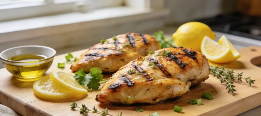 Lemon Herb Grilled Chicken — Easy Meal Prep