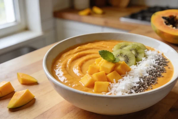Mango Smoothie Bowl — Tropical Summer Breakfast