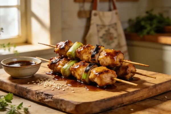 Teriyaki Chicken Skewers — Sweet, Sticky & Perfect