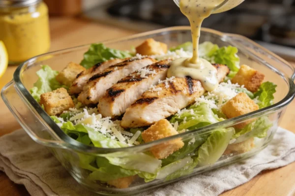 Chicken Caesar Salad — High Protein Meal Prep Bowl