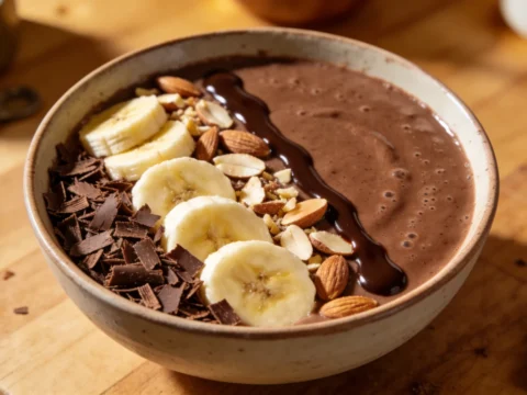 Chocolate Protein Smoothie Bowl — Tastes Like Dessert