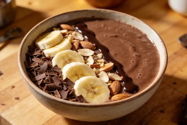 Chocolate Protein Smoothie Bowl — Tastes Like Dessert