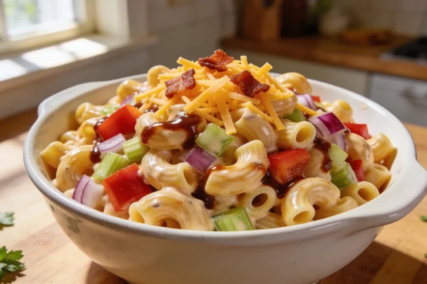 Classic Macaroni Salad Recipe — Creamy BBQ Side Dish