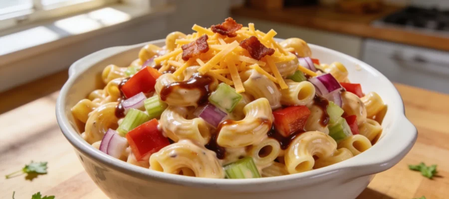 Classic Macaroni Salad Recipe — Creamy BBQ Side Dish