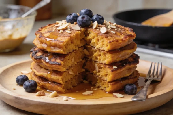 Protein-Packed Sweet Potato Pancakes Recipe