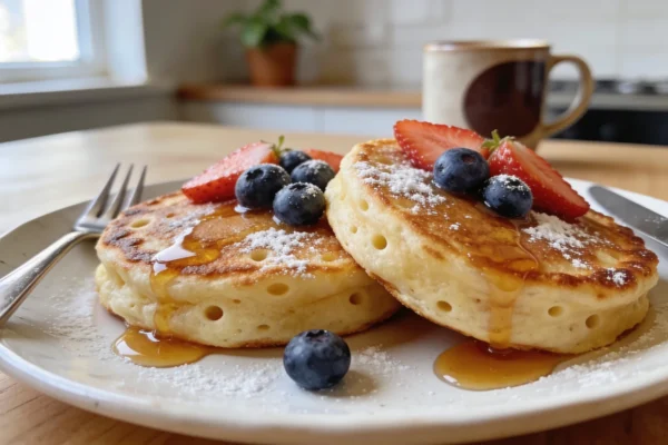 Protein Pancakes for Two (Small-Batch, 20g Protein Each)