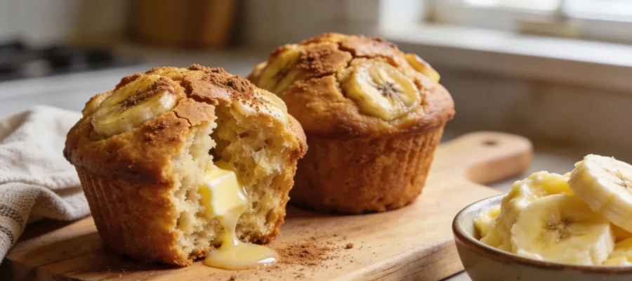 Best Banana Bread Muffins Recipe (Moist & Easy One-Bowl)
