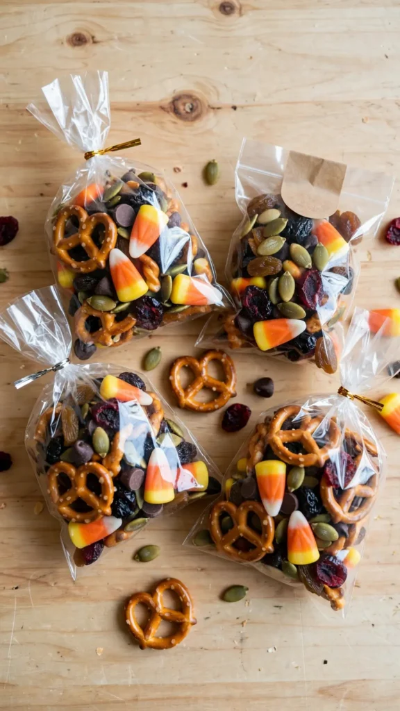 DIY Trail Mix Boo Bags
