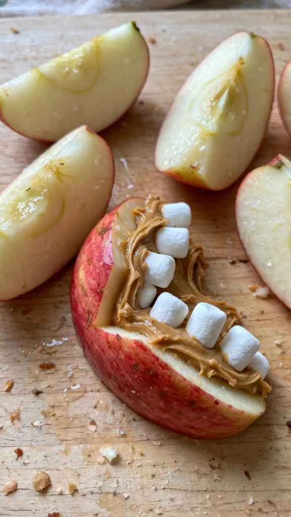 Monster Mouth Apple Bites